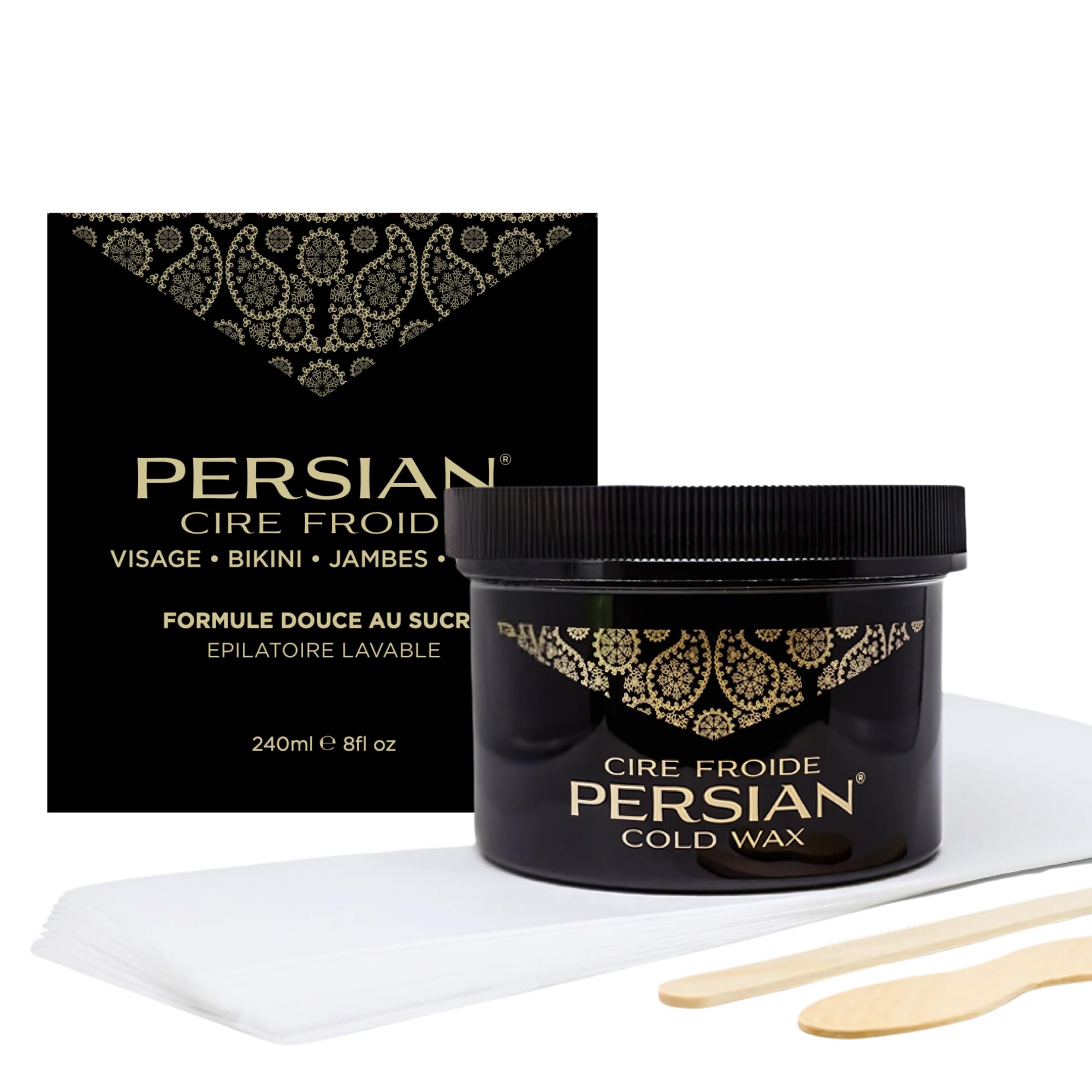 Amazon.com : Persian Cold Wax Hair Remover Kit, 1 Count : Hair